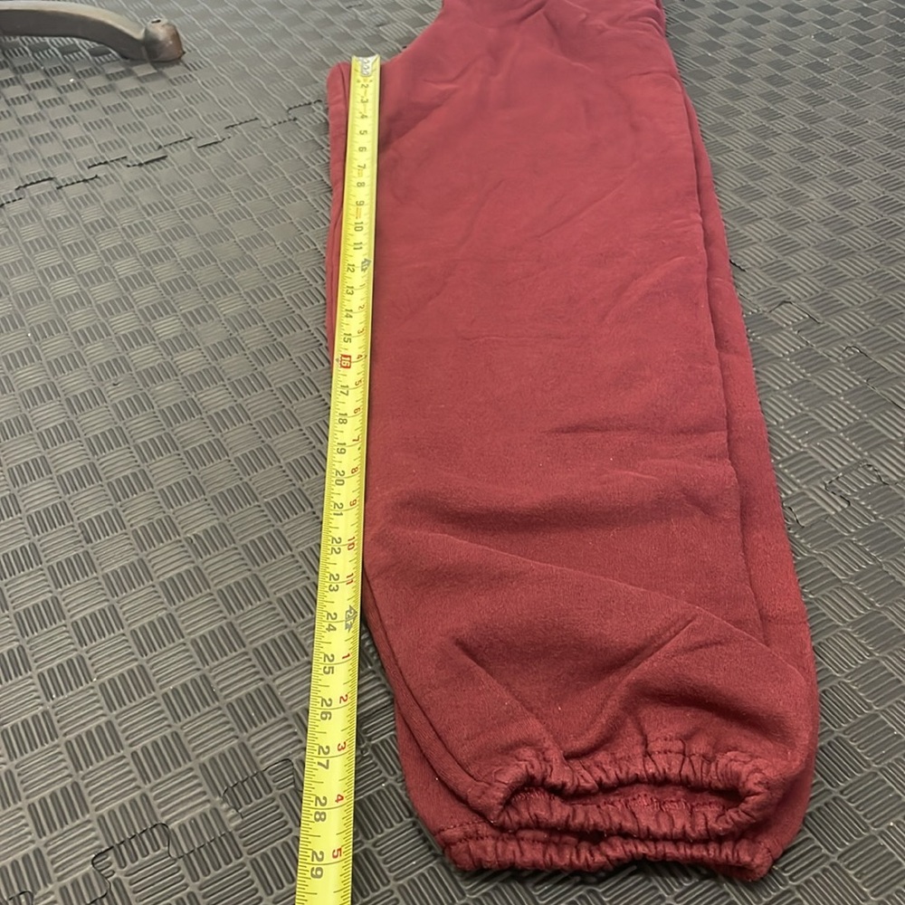 Champion maroon sweatpants size small. unisex - Picture 11 of 11